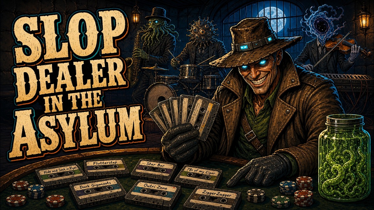 YouTube thumbnail for Slop Dealer in the Asylum by Slop Dealer Vibes